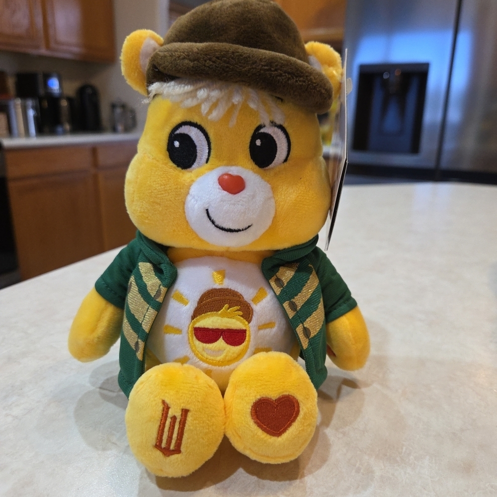 Care Bears Wicked Funshine Bear as the Scarecrow 8" Plush Stuffed Toy